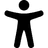 Accessible support icon